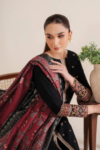 Ziva Luxury Summer Collection – 3PC Airjutt Lawn Embroidered Suit